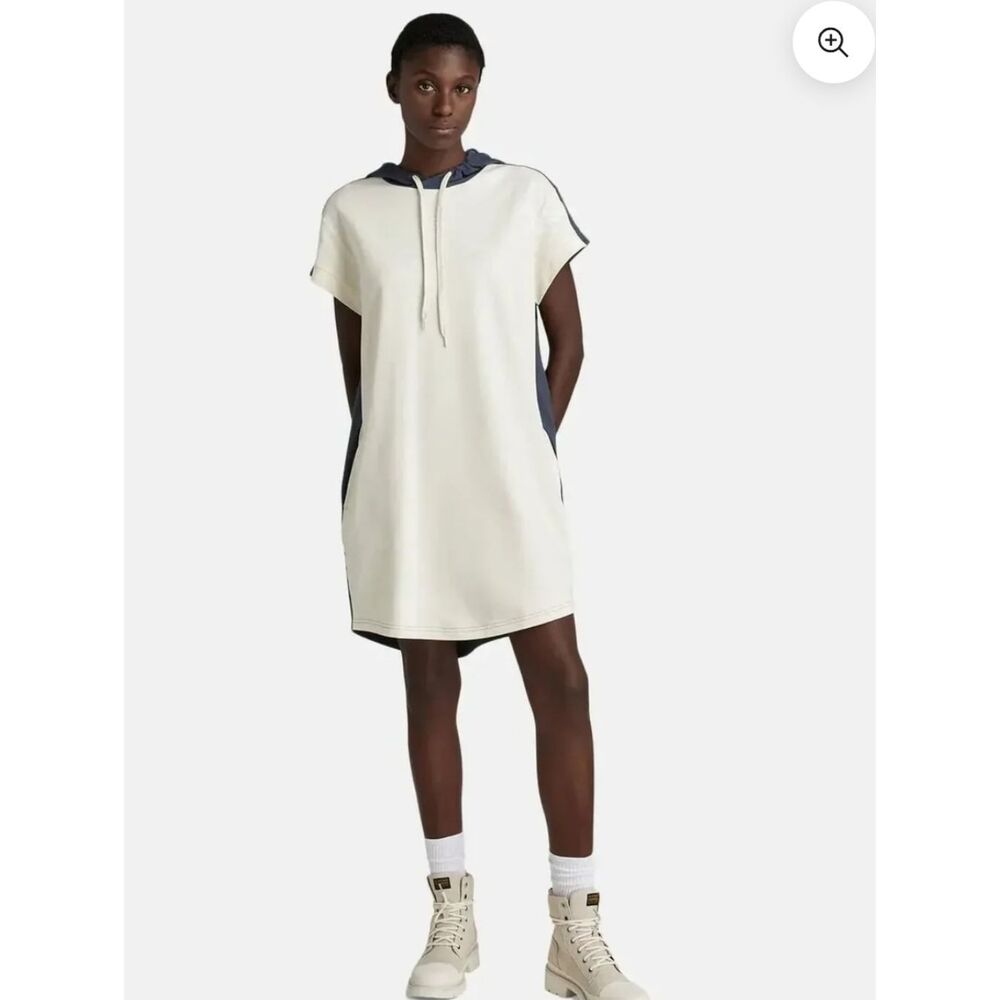 NWT G Star Raw Hoodie Dress SIZE SMALL *Flaw Noted